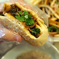 老北京烤饼夹肉#利仁电饼铛，烙烤不翻锅#的做法图解7