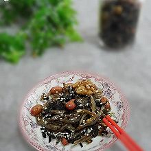 益智补钙少油健康：海苔坚果芝麻小鱼干