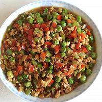 什锦豌豆炒肉糜的做法图解10