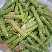 炒豆角的做法图解4
