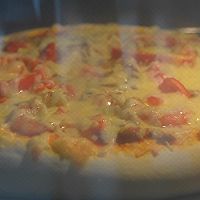 营养美味瀑布拉丝海鲜芝士披萨的做法图解15