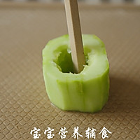 宝宝辅食-黄瓜马蹄酿肉的做法图解10