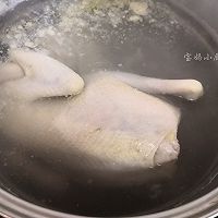 暖身黄蘑鸡汤的做法图解4
