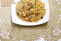 黄金肉末炒饭的做法