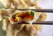 番茄鸡蛋水饺的做法