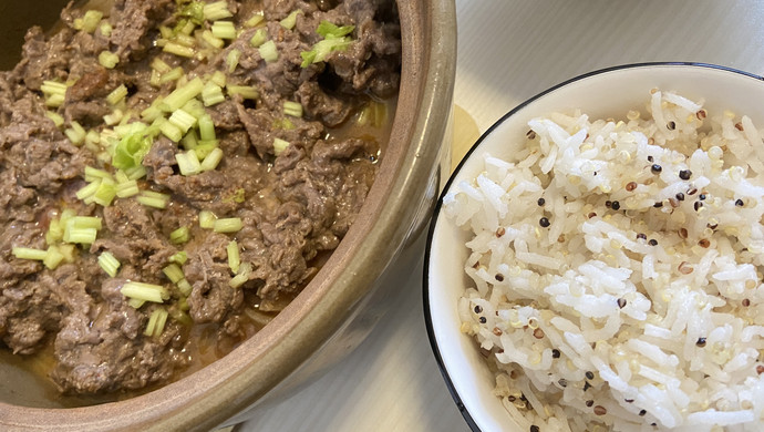 沙茶牛肉煲