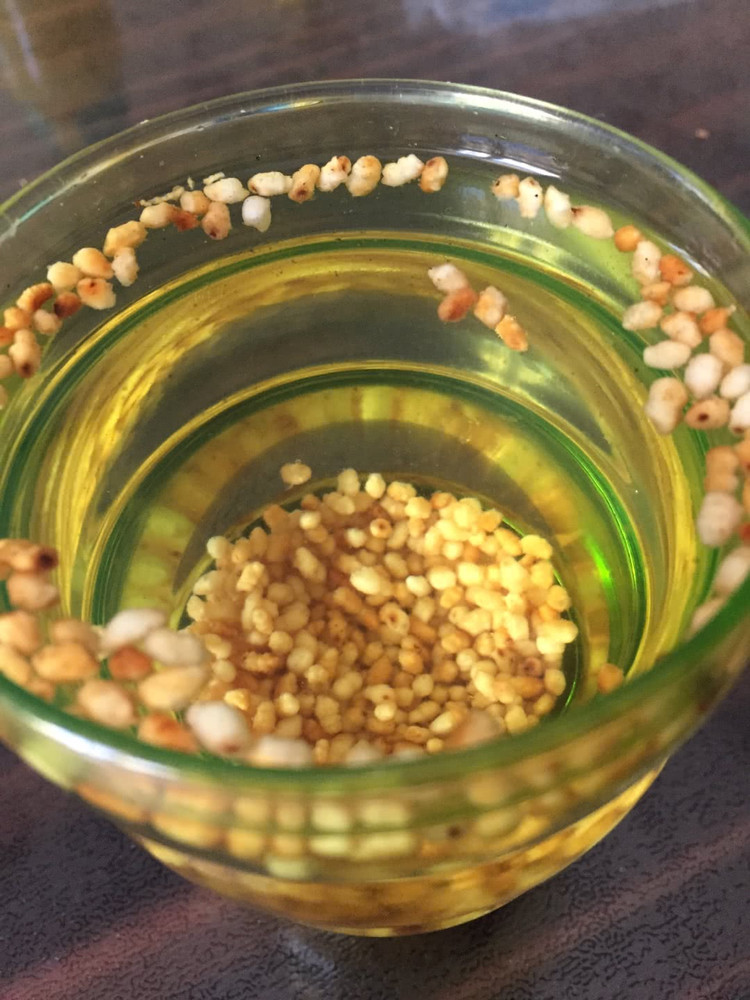 炒米茶的做法