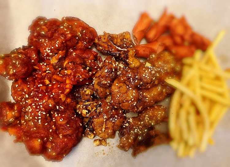 双味韩式炸鸡的做法