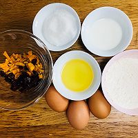 传统戚风吃腻了，那就试试果干戚风吧的做法图解6