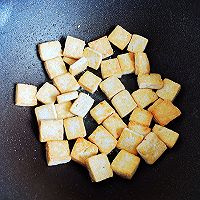 豆腐烧包菜的做法图解3
