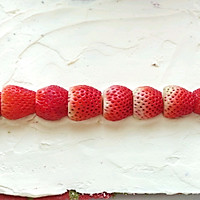 圣诞草莓蛋糕卷的做法图解20