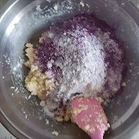 紫薯椰蓉饼干的做法图解6