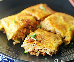 #美食视频挑战赛#三鲜豆皮的做法