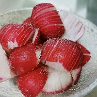 樱桃萝卜的美丽吃法的做法图解3