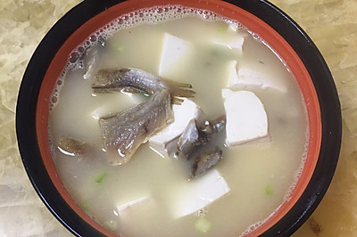 鱼干豆腐汤