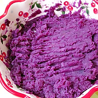 紫薯糯米丸子宝宝小零食的做法图解5