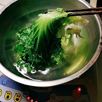 #全电厨王料理挑战赛热力开战！#蒜蓉蚝油生菜的做法图解8