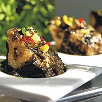 橄榄菜扒榨菜肉末酿豆腐泡——乌江榨菜的做法图解7
