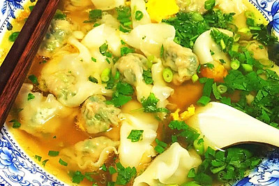 鲜肉馄饨