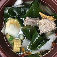 排骨冬瓜海带汤的做法图解6