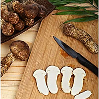 最美松茸刺身的做法图解2
