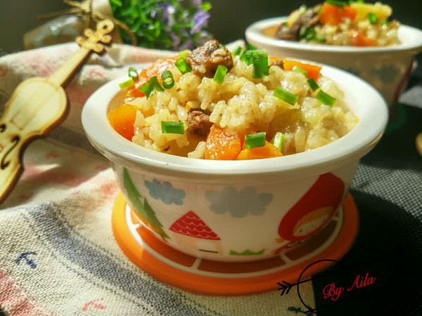 土豆牛肉焖饭