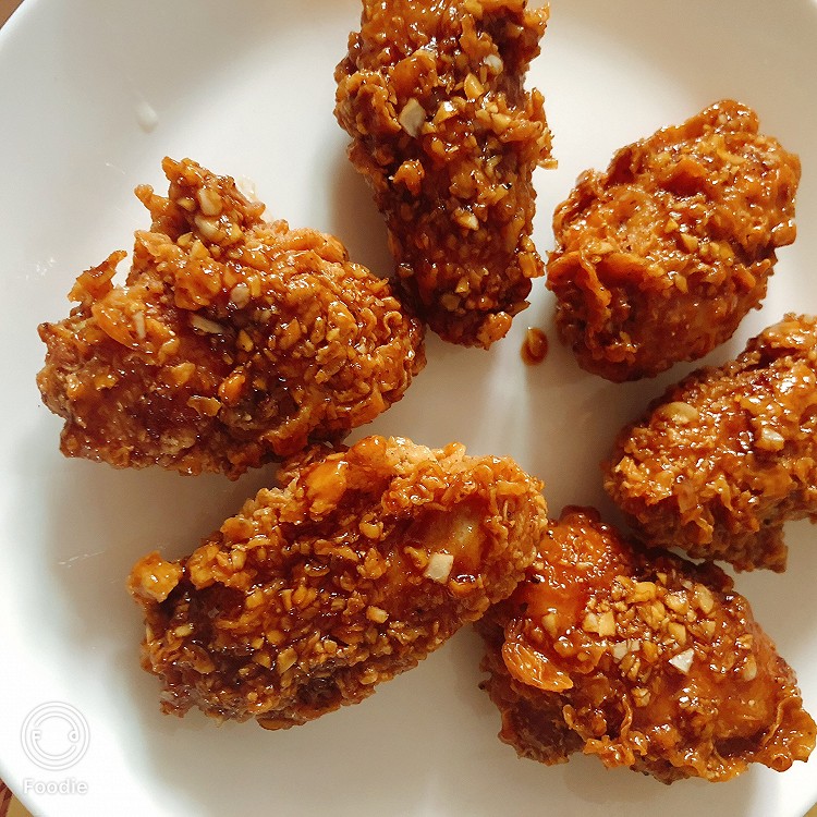蜂蜜黄油鸡翅的做法