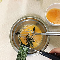 海苔肉松厚蛋卷的做法图解2