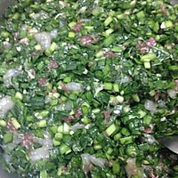 韭菜鲜虾饺的做法图解3