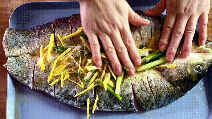 #一酱即成，有料惊“喜”#⭐家庭烤鱼⭐的做法图解3