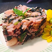 红苋菜炒饭