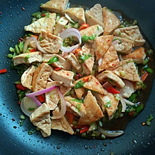 家常煎豆腐 味道一级棒（老人小孩都爱吃）