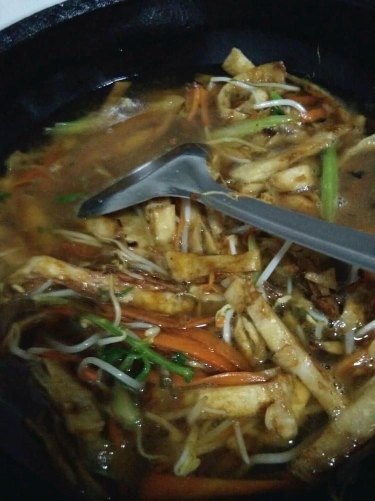 家庭素烩饼的做法