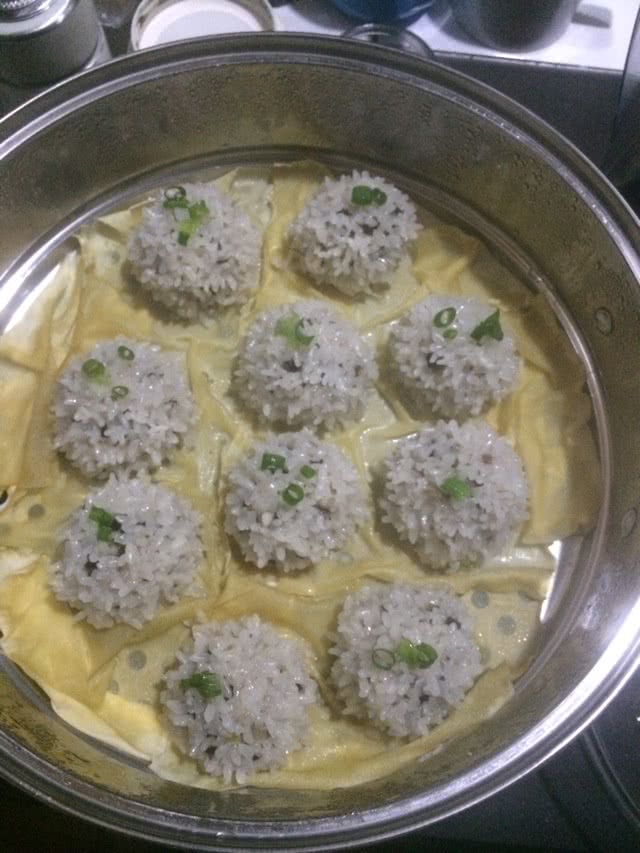 糯米珍珠丸子