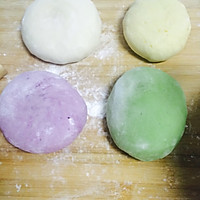 五彩饺子的做法图解4