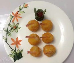 土豆虾球的做法
