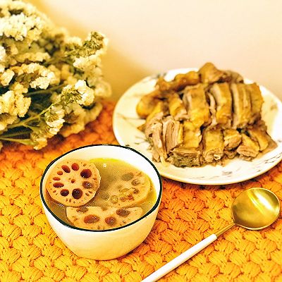消暑莲藕绿豆汤（附蘸酱做法）