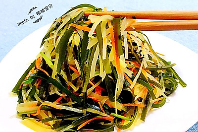 凉拌海带三丝