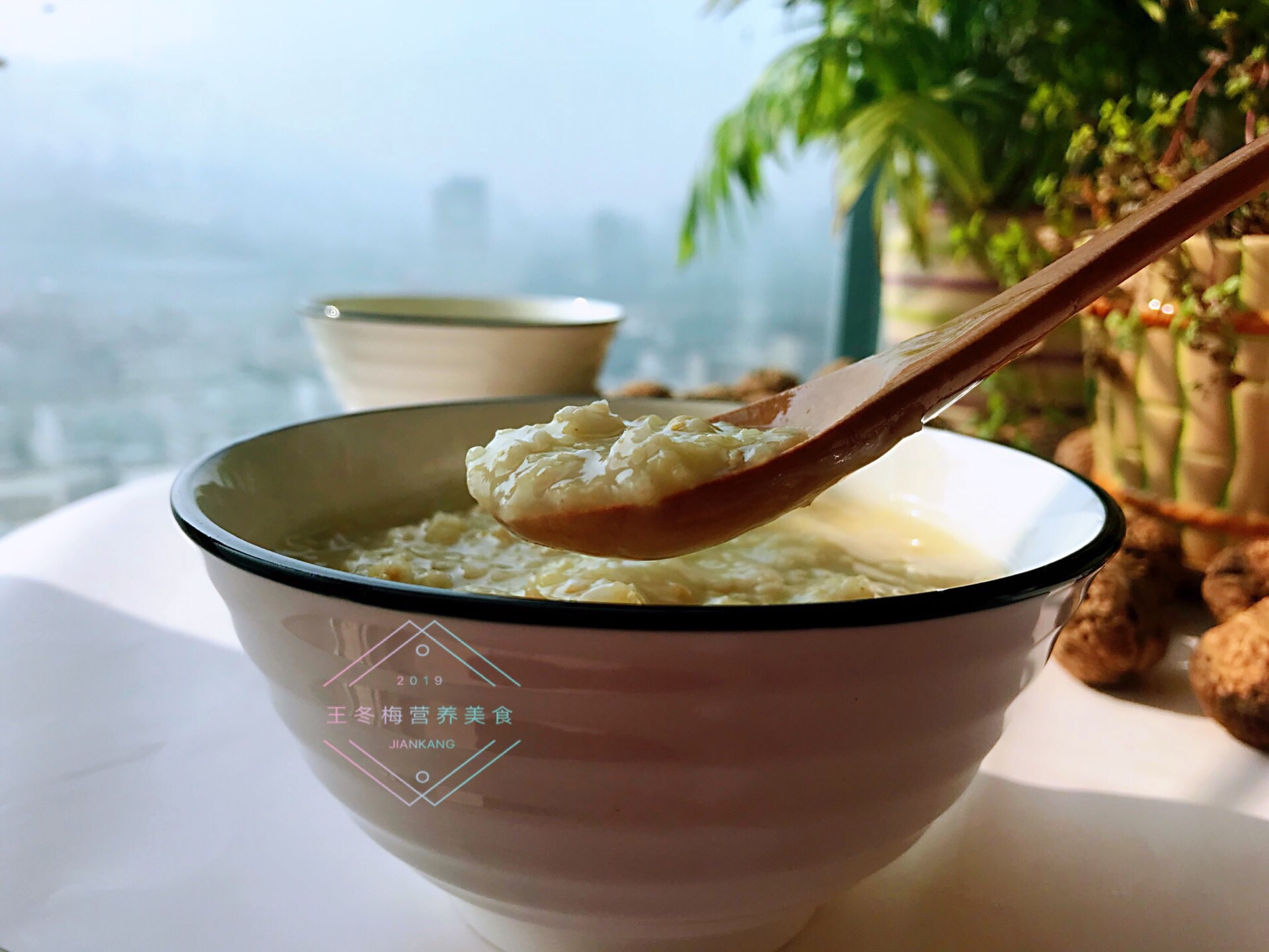 Millet oatmeal porridge