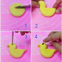 小黄鸭馒头 10+宝宝辅食的做法图解4