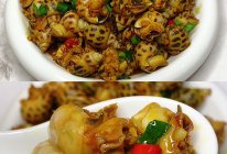 鲜香入味！！！爽滑Q弹巨过瘾～蒜香盐焗花螺的做法