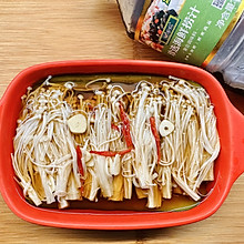 #珍选捞汁 健康轻食季#捞汁金针菇