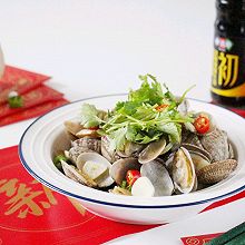 #味达美年味小馆#【辣炒花甲】笑口常开