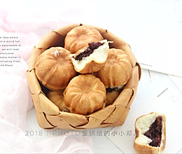 软萌甜紫米面包的做法