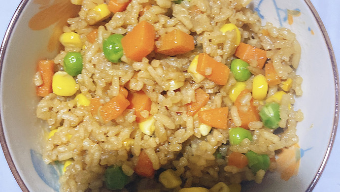 三色什锦焖饭