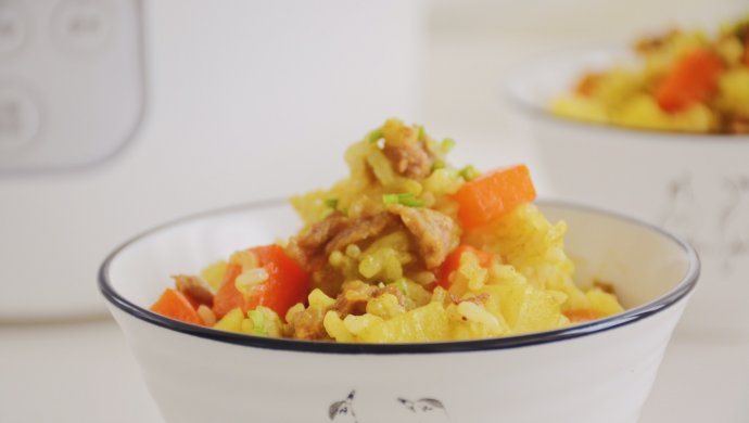 咖喱牛肉焖饭（电饭煲版）