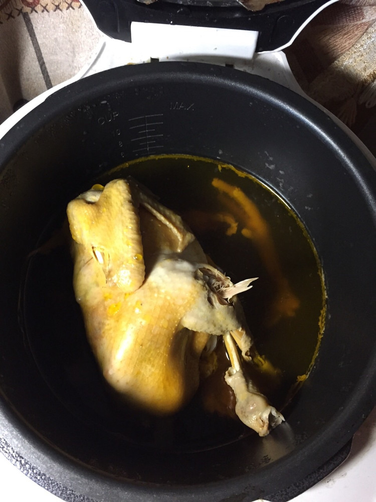 清蒸整鸡的做法