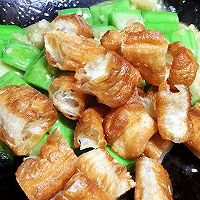 #解腻开胃就吃它#丝瓜炒老油条，夏季必吃清热祛暑的做法图解10