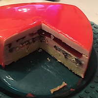 红心镜面蛋糕-结婚6周年的做法图解25