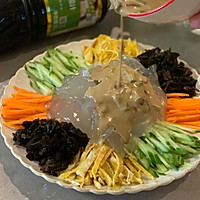 #珍选捞汁 健康轻食季#五彩拉皮的做法图解6